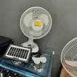 Morgan Rechargeable Fan with Bulbs - 2