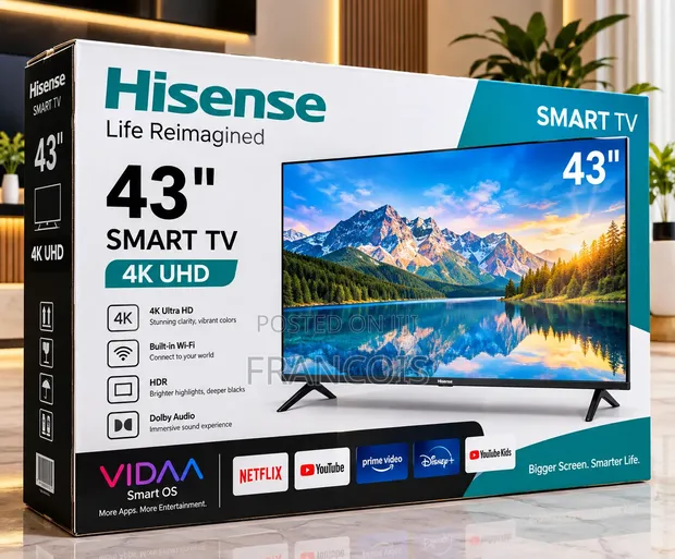 Hisense Smart 43-Inch Television - 1