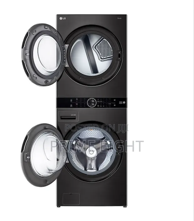 LG 21/16 Kg WashTower (FWT2116BS) - Integrated Single-Body - 1