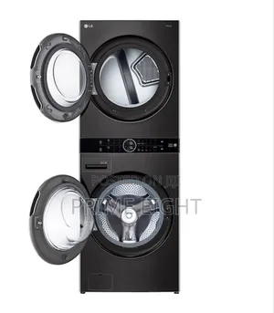 LG 21/16 Kg WashTower (FWT2116BS) - Integrated Single-Body
