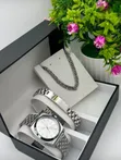 Luxury Watch & Jewelry Set - Gold/Silver - 2
