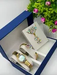 Luxury Watch & Jewelry Set - Gold/Silver - 5