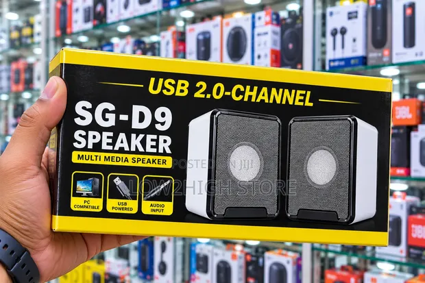 SG-D9 6W USB 2.0 Multimedia Computer Speakers - 1
