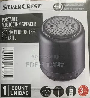 New SilverCrest 5.0 Portable Bluetooth Speaker