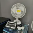 Exclusive Price Cut: Rechargeable Solar Fan with Bulbs - 1
