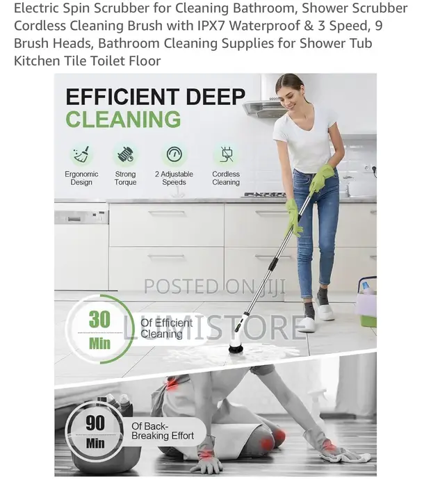 9-in-1 Multifunctional Electric Cleaning Brush - 1