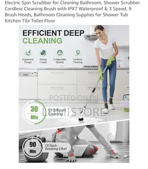 9-in-1 Multifunctional Electric Cleaning Brush