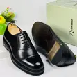 Richwanz Black Men's Thick Sole Shoes - 3