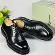 Richwanz Black Men's Thick Sole Shoes - 4