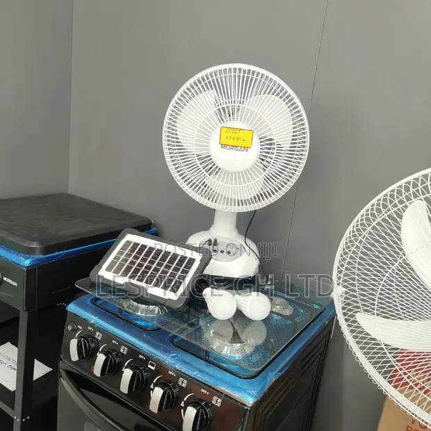 Founders Day Promo: Rechargeable Solar Fan - 1