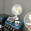 Founders Day Promo: Rechargeable Solar Fan - 1