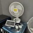 Premium Morgan Rechargeable Solar Fan - 2