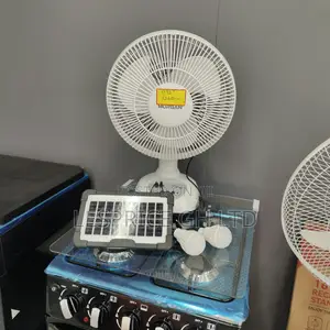 Rechargeable Morgan Solar Fan - Brand New