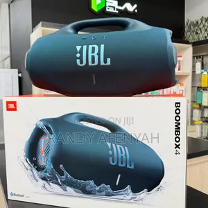 JBL Boombox 4K Pro Speaker with Microphone