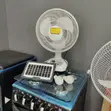 Rechargeable Solar Fan with Panels - 2
