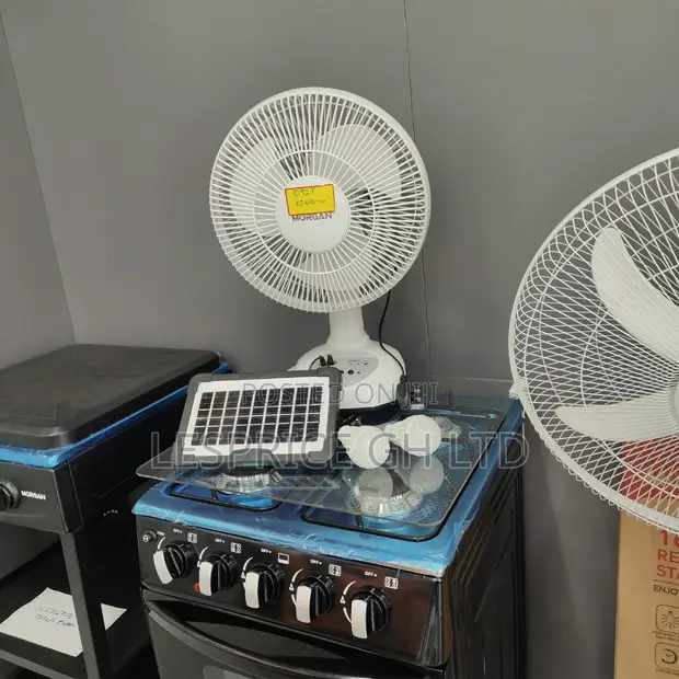 Significant Price Reduction: Rechargeable Solar Fan - 1