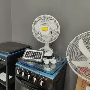 Rechargeable Solar Fan with Panels