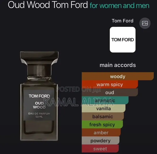 Tom Ford Oud Wood 50ml Tester - Unisex Eau de Parfum - 1