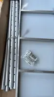 Commercial Stainless Steel 3-Layer Kitchen Table - 2