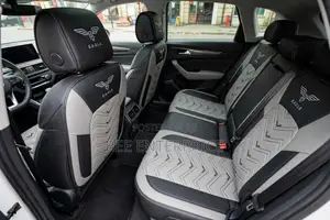 Eagle Premium Leather Seat Covers - Grey and Black