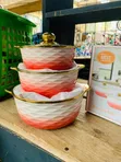 3-Piece Ceramic Bowl Set - 1