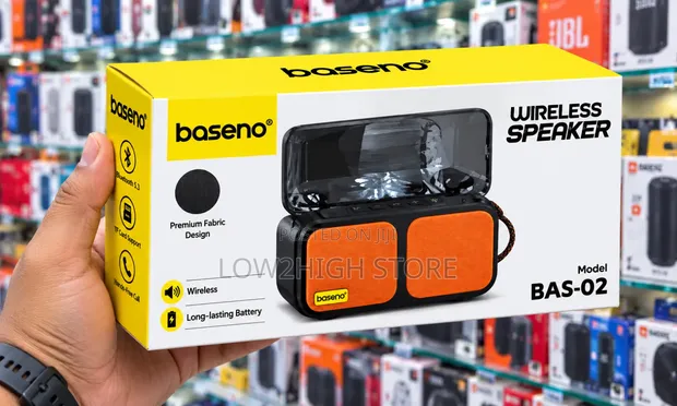 Baseno PopBang BAS-02 10W Deep Bass Bluetooth Speaker - 1