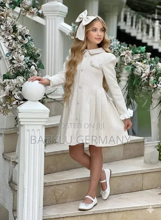 Turkey Imported Luxury Dress with Headband - 1