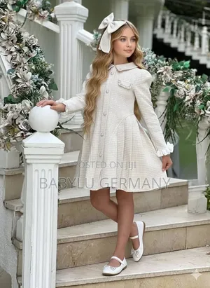 Turkey Imported Luxury Dress with Headband