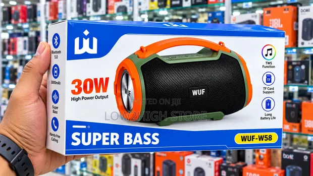 WUF W58 30W Super Bass Portable Bluetooth Speaker - 1