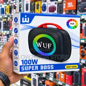 WUF-5208 100W Super Bass Wireless Bluetooth Speaker
