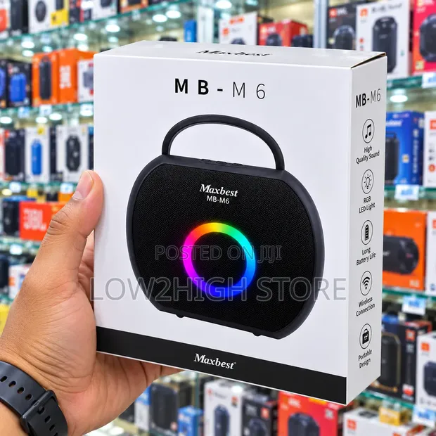 Maxbest MB-M6 Heavy Bass Wireless Bluetooth Speaker - 1