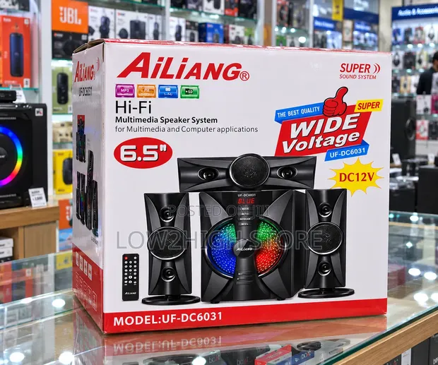 Ailiang UF-DC6031 54W 3.1 Channel Multimedia Speaker System - 1