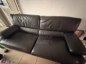 2-in-1 Leather Couch