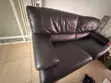 2-in-1 Leather Couch - 2