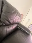 2-in-1 Leather Couch - 3