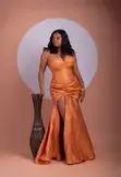 Damask Corset Mermaid Dress - 2