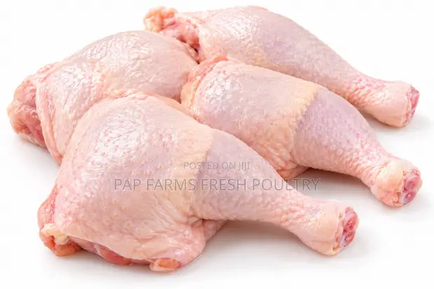 Fresh Processed Chicken Leg Quarters - 1