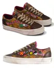 Vans x Satoshi Nakamoto Sneakers (Brown) - 2