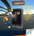 Innova 450L Side-by-Side Refrigerator with Water Dispenser - 2