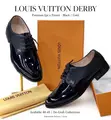 Handmade Louis Vuitton Derby Shoes - 2