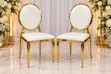 Luxury Couple Wedding Chairs for Rent - 2