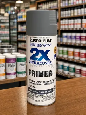 Rust-Oleum 2X Spray Primer 12oz - Flat Gray Oil-Based