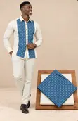 2 Yards Plain & 2 Yards Pattern Fabrics - 3