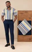 2 Yards Plain & 2 Yards Pattern Fabrics - 4