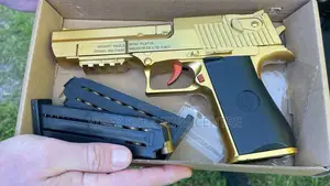Mechanical Desert Eagle Toy Gun with Soft Bullet