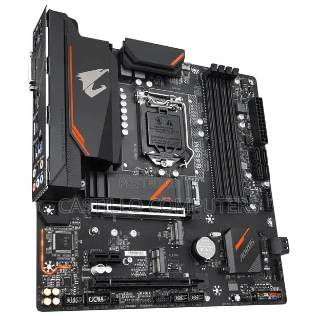 Gigabyte Aorus B460M Motherboard + Intel i5 10600KF CPU - 1
