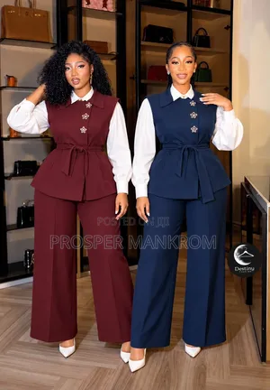 3 Pieces Office Wear Set (Medium to 3XL)