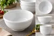 Elegant White Soup Bowls for Rent - 2