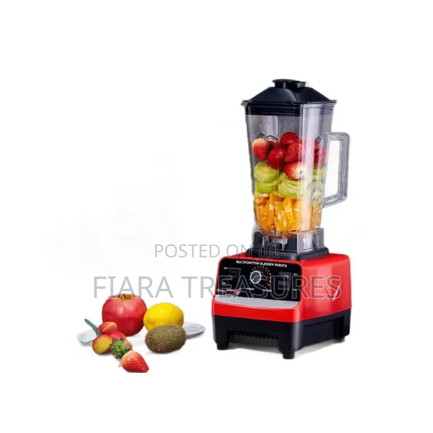Sliver Crest Electric Blender - 3L, 13 Speeds, Red - 1