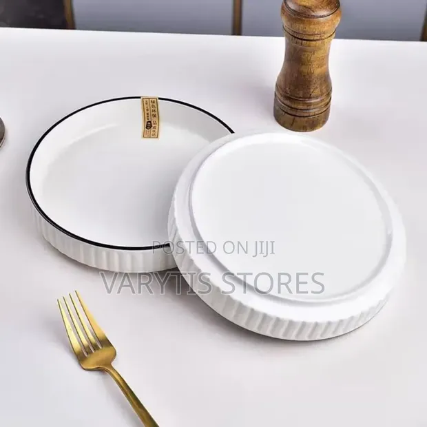 8" Multipurpose Ceramic Plates - 1